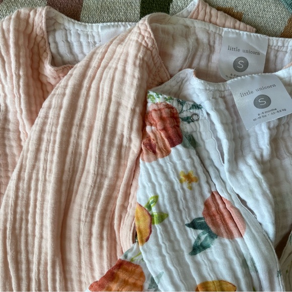 3 Little Unicorn sleep sacks 0-6M - Picture 3 of 4